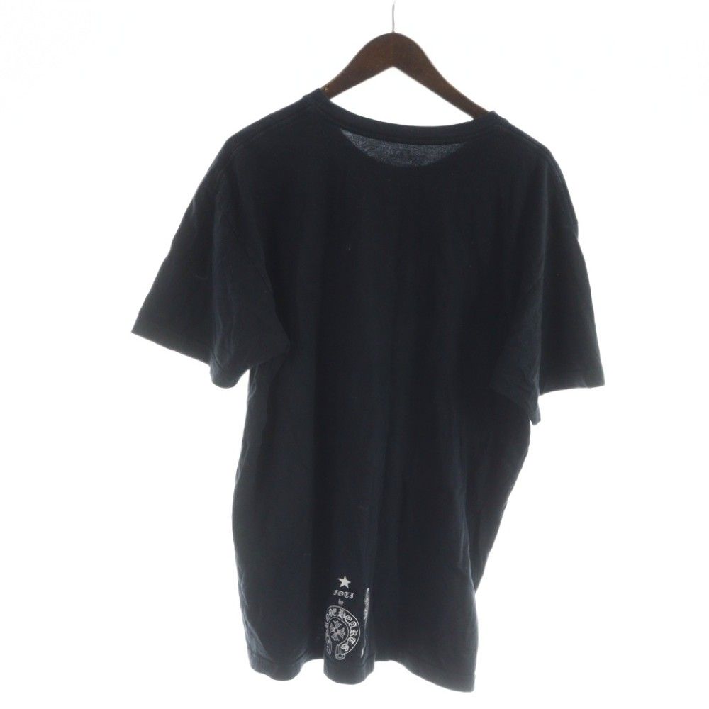 クロムハーツ CHROME HEARTS フォティ ジャービス FOTI JARVIS T-SHIRTS 2214-304-0783 Tシャツ カットソー 半袖 ロゴ XL 黒 ブラック ■GY18 /MQ