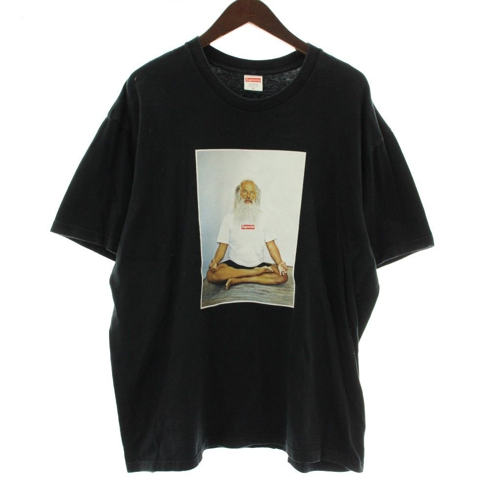 シュプリーム SUPREME 21AW Rick Rubin Tee Tシャツ カットソー 半袖 クルーネック フォトプリント XL 黒 ブラック /XZ ■GY68