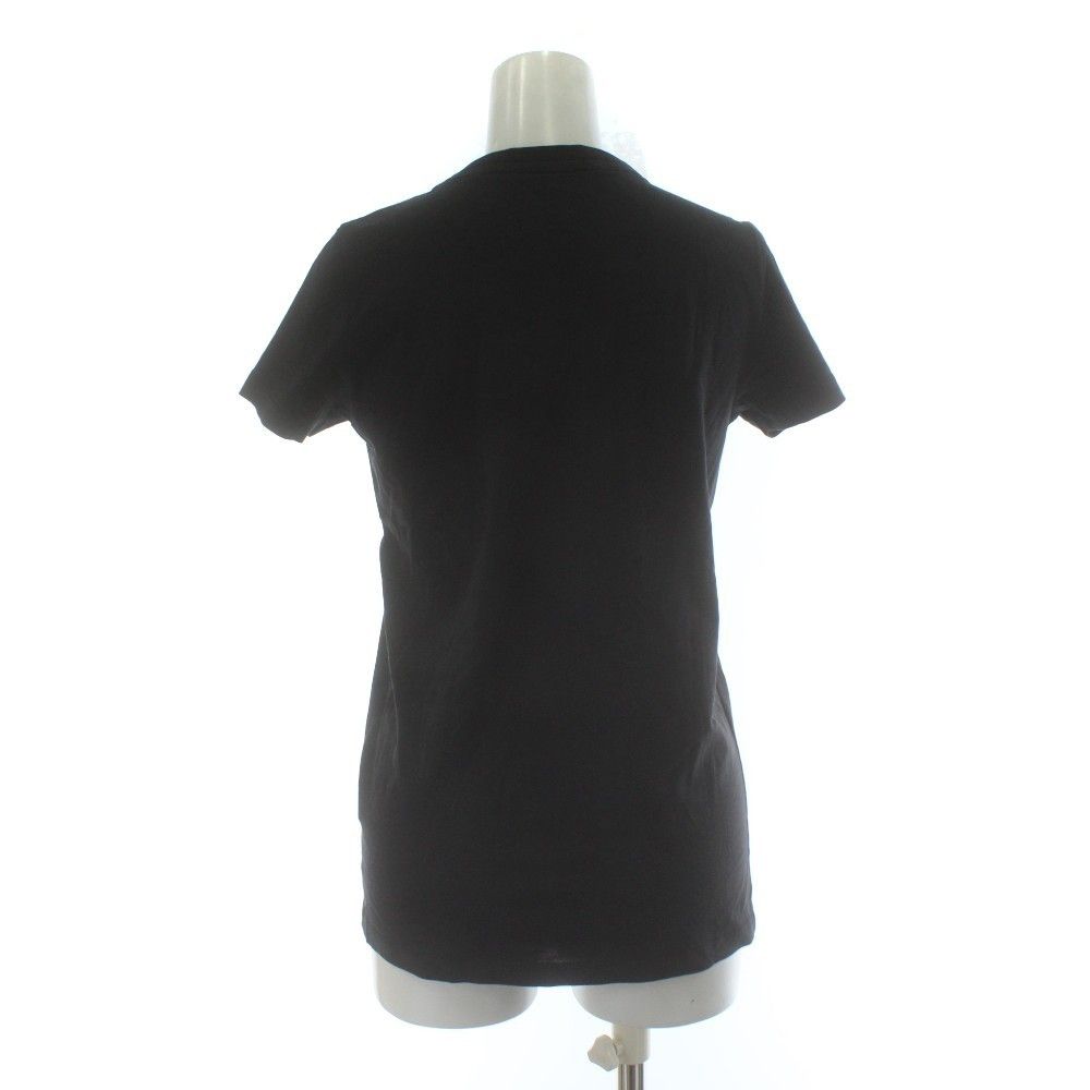 セリーヌ CELINE Star Studs T-shirt スター スタッズ Tシャツ カットソー 半袖 黒 S ■GY40