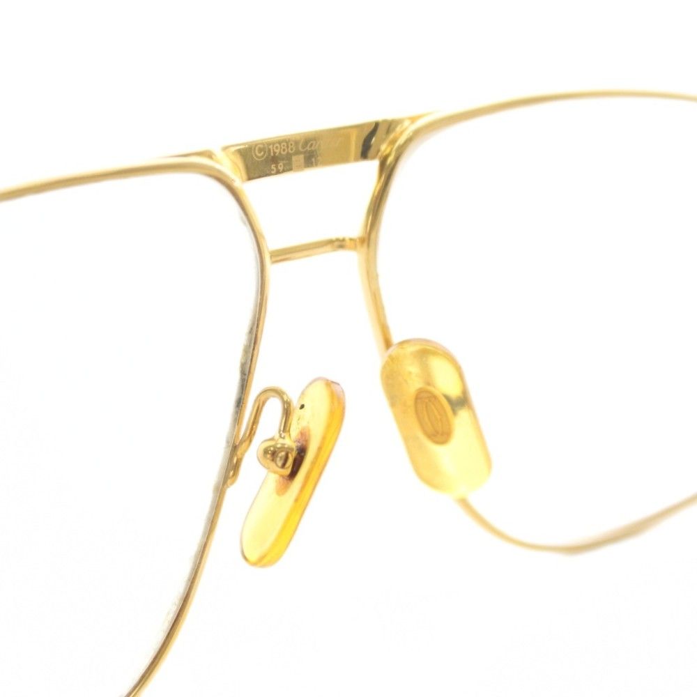 カルティエ Cartier 1988 ヴィンテージ トリニティ 眼鏡 メガネ 度入り