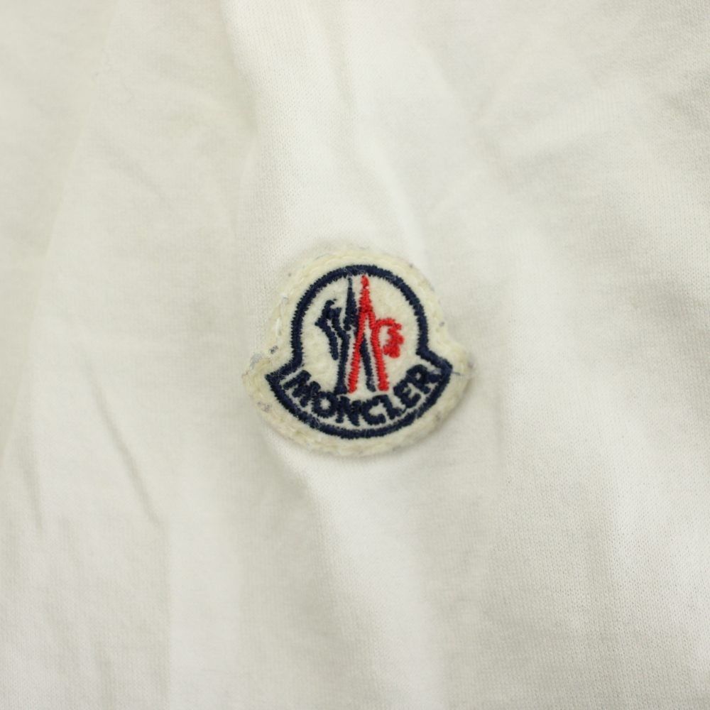 モンクレール MONCLER MAGLIA T-SHIRT Tシャツ S 白 ホワイト