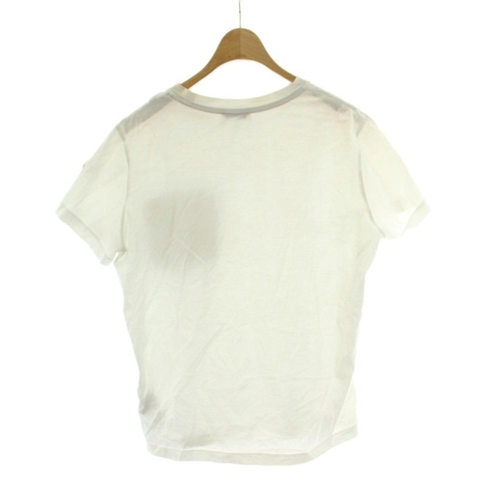 モンクレール MONCLER MAGLIA T-SHIRT Tシャツ S 白 ホワイト