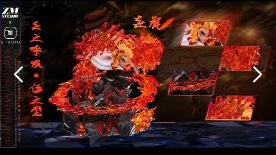 鬼滅の刃 zm 煉獄 レジン フィギュア