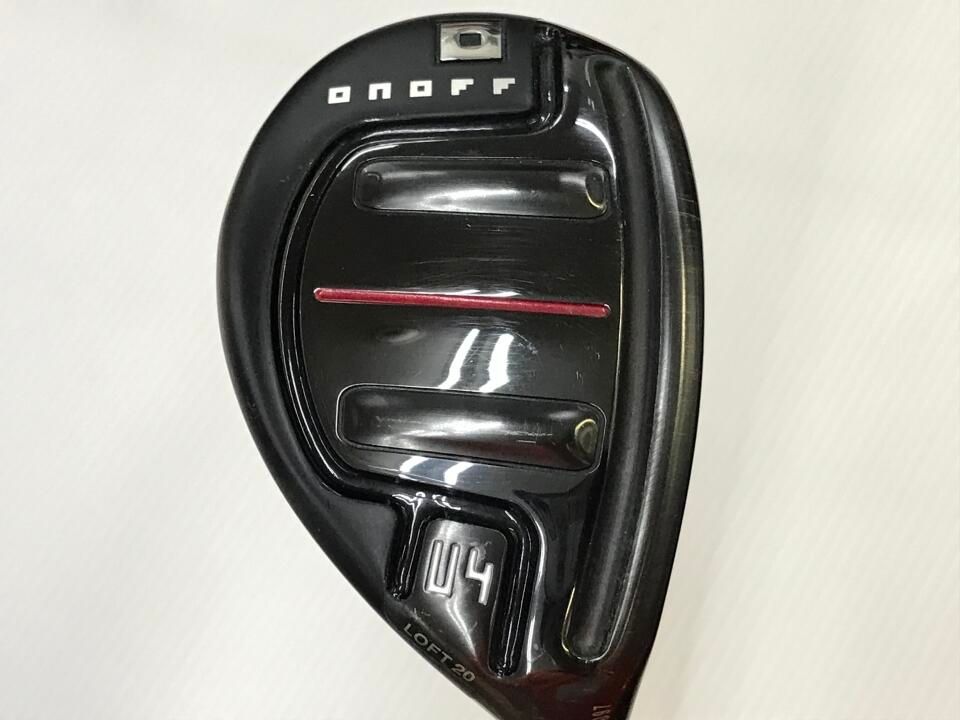 グローブライド　ONOFF UTILITY WINGS AKA 2024　20度　SMOOTH KICK MP-524U　Sフレックス　ユーティリティ　中古【最短即日発送】