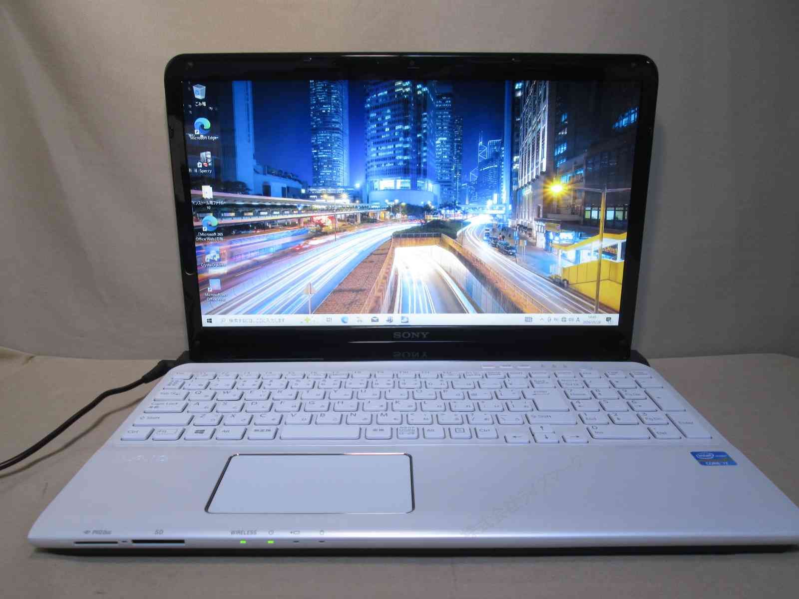 SONY VAIO SVE15137CJW【大容量HDD搭載】 Core i7 3632QM 【Windows10 
