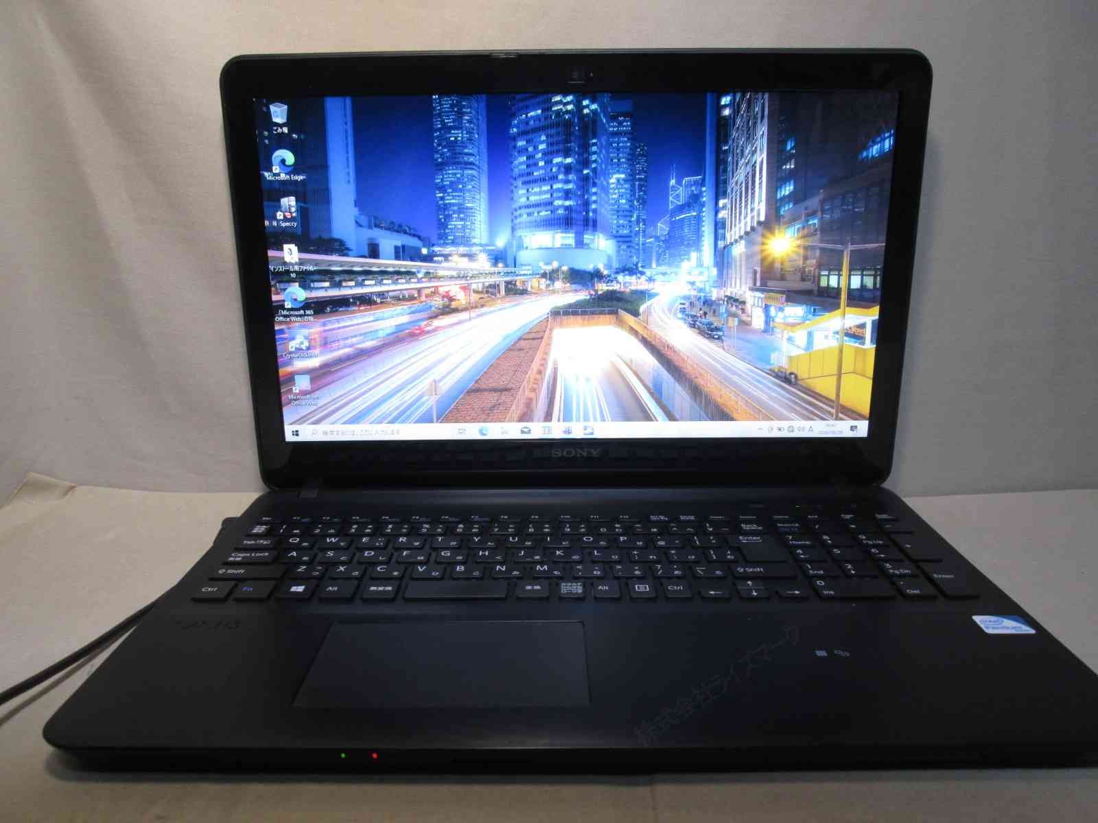 SONY VAIO Fit 15E SVF15217CJB【Pentium 2117U 1.8GHz】 【Windows10