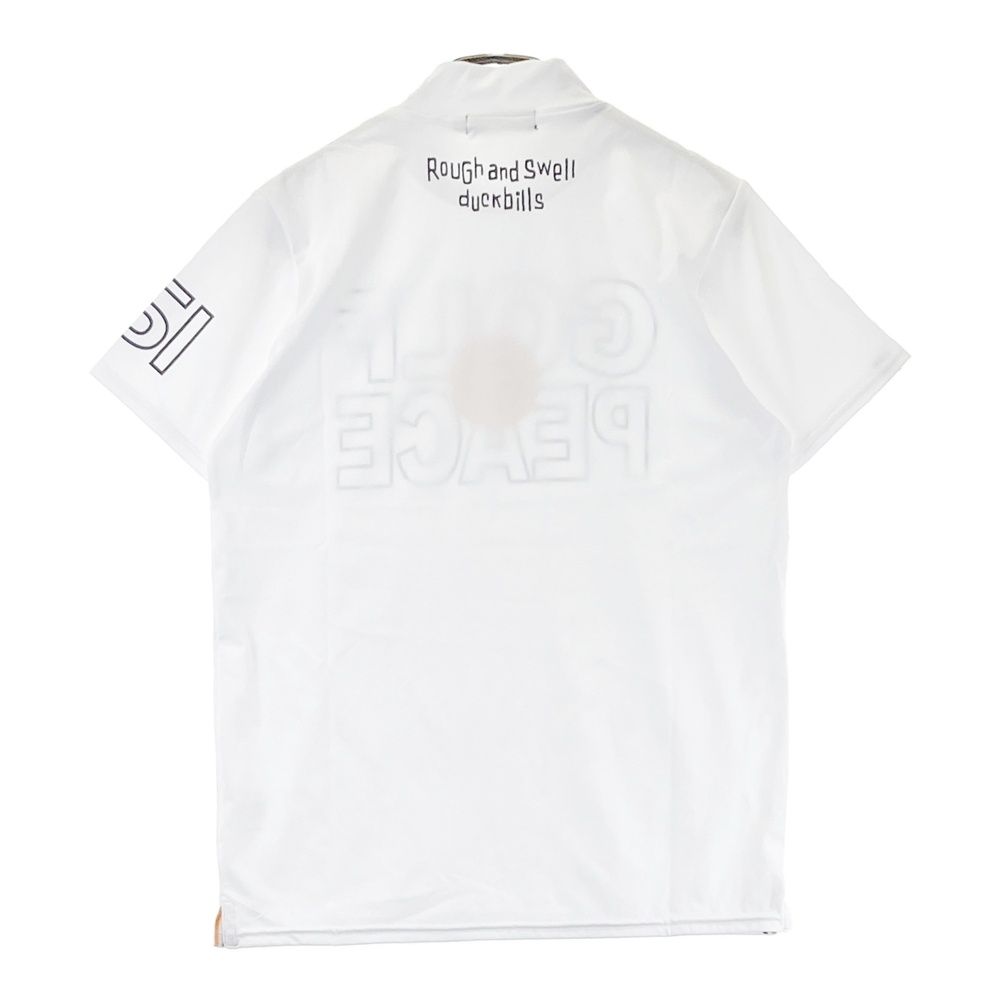 サイズ：S ROUGH&SWELL ラフアンドスウェル モックネック 半袖Tシャツ