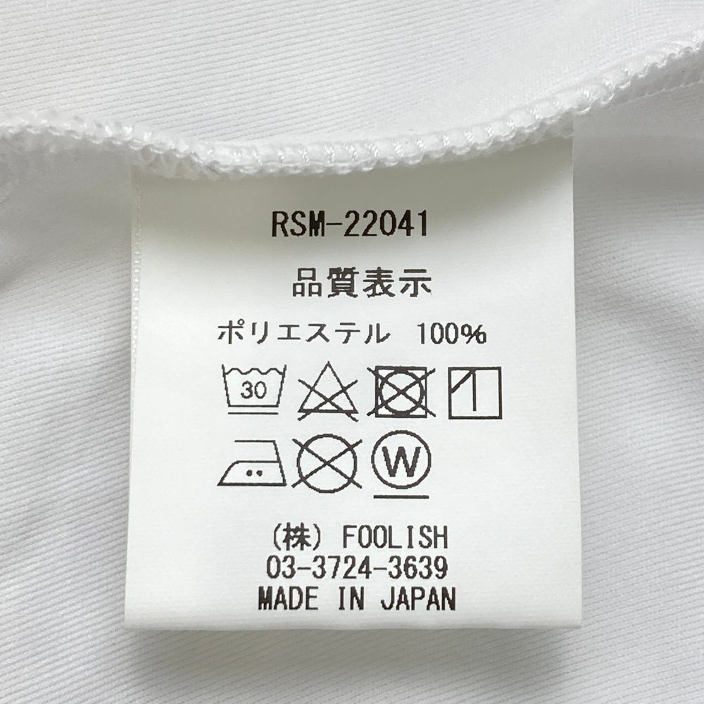 サイズ：S ROUGH&SWELL ラフアンドスウェル モックネック 半袖Tシャツ