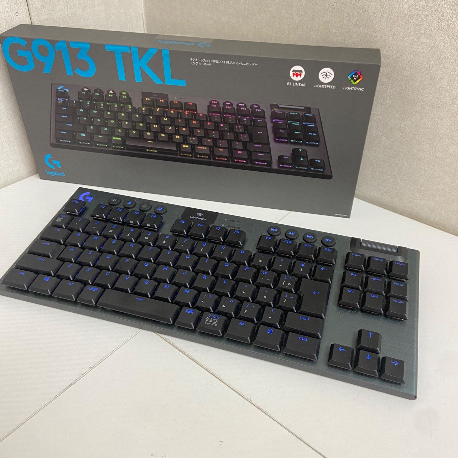 Logicool G913 TKL リニア（Linear）日本語配列 ゲーミングキーボード 7,100円