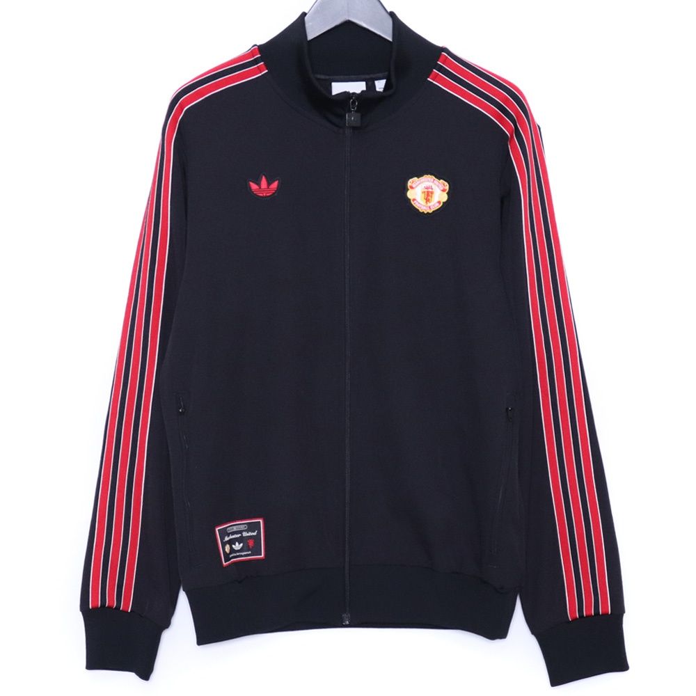 ADIDAS マンチェスター・ユナイテッド テラスアイコン トラックジャケット Lサイズ ブラック JF0358