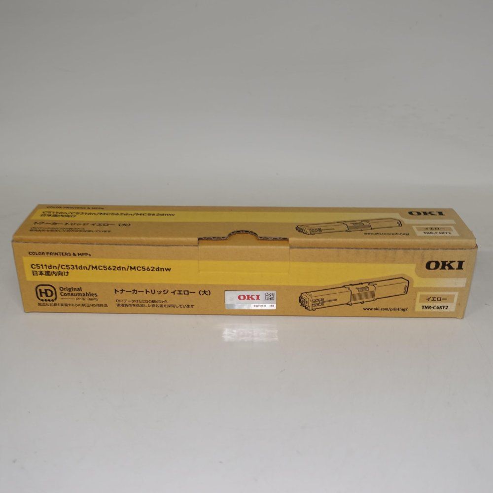 OKI 【トナーカートリッジ(大) イエロー (MC562/C531dn/C511dn)】 TNR-C4KY2