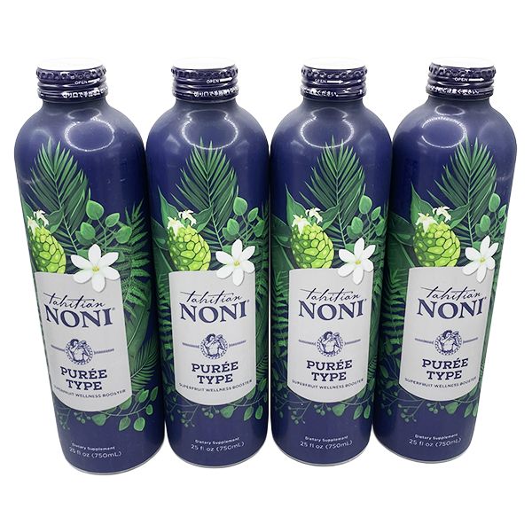 ◆4本(計3000ml)セット◆タヒチアンノニ ピューレタイプ 750ml 期限2028年2月