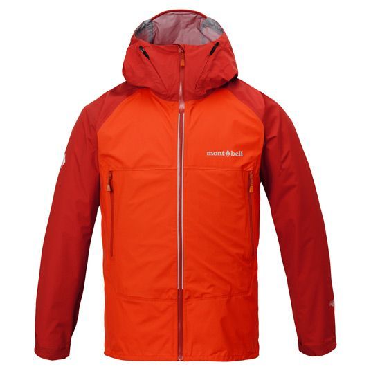 mont-bell トレントフライヤージャケット Men's XL オレンジ モンベル レインウェア 1128782