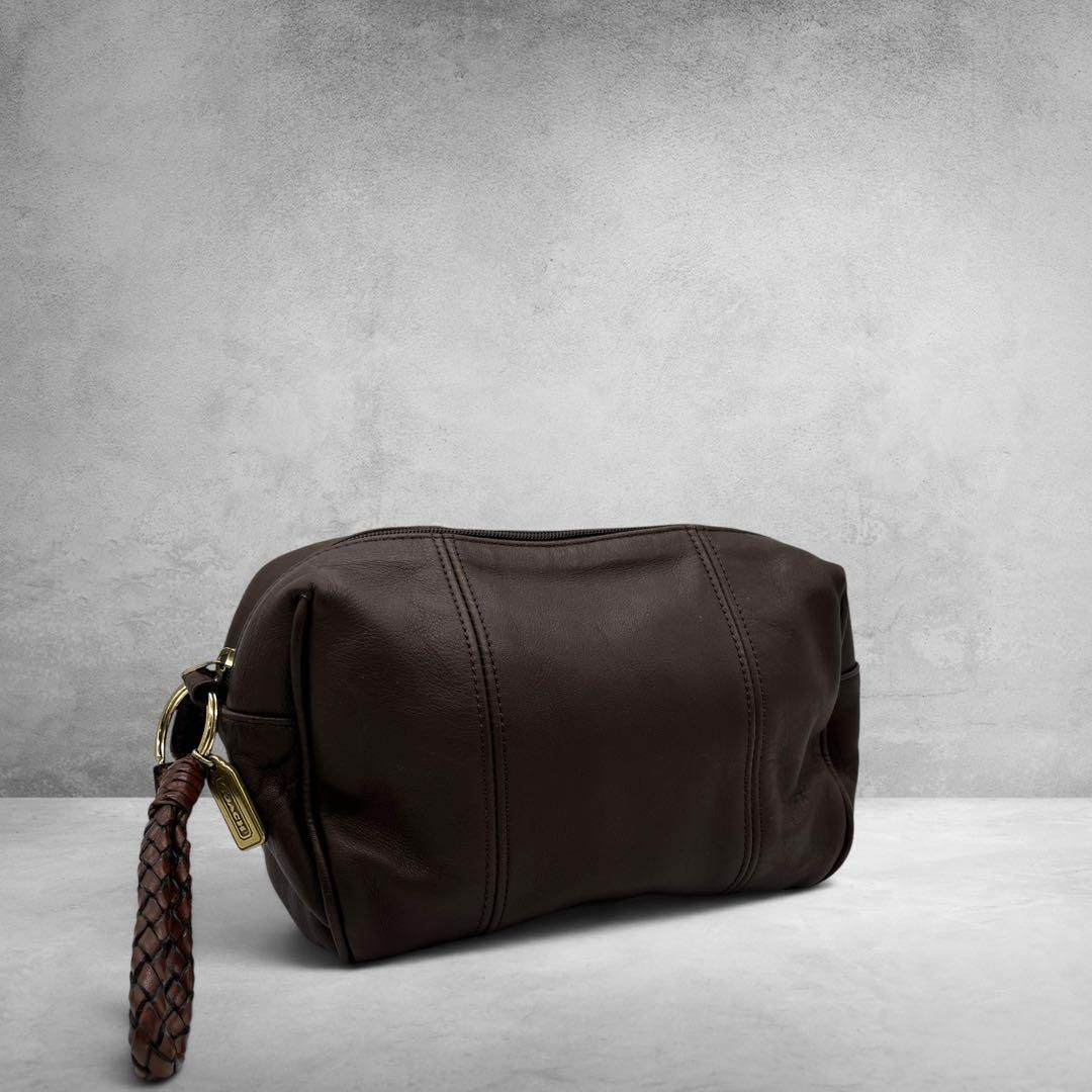 COACH Vintage Glove-Tanned Leather Pouch 2962