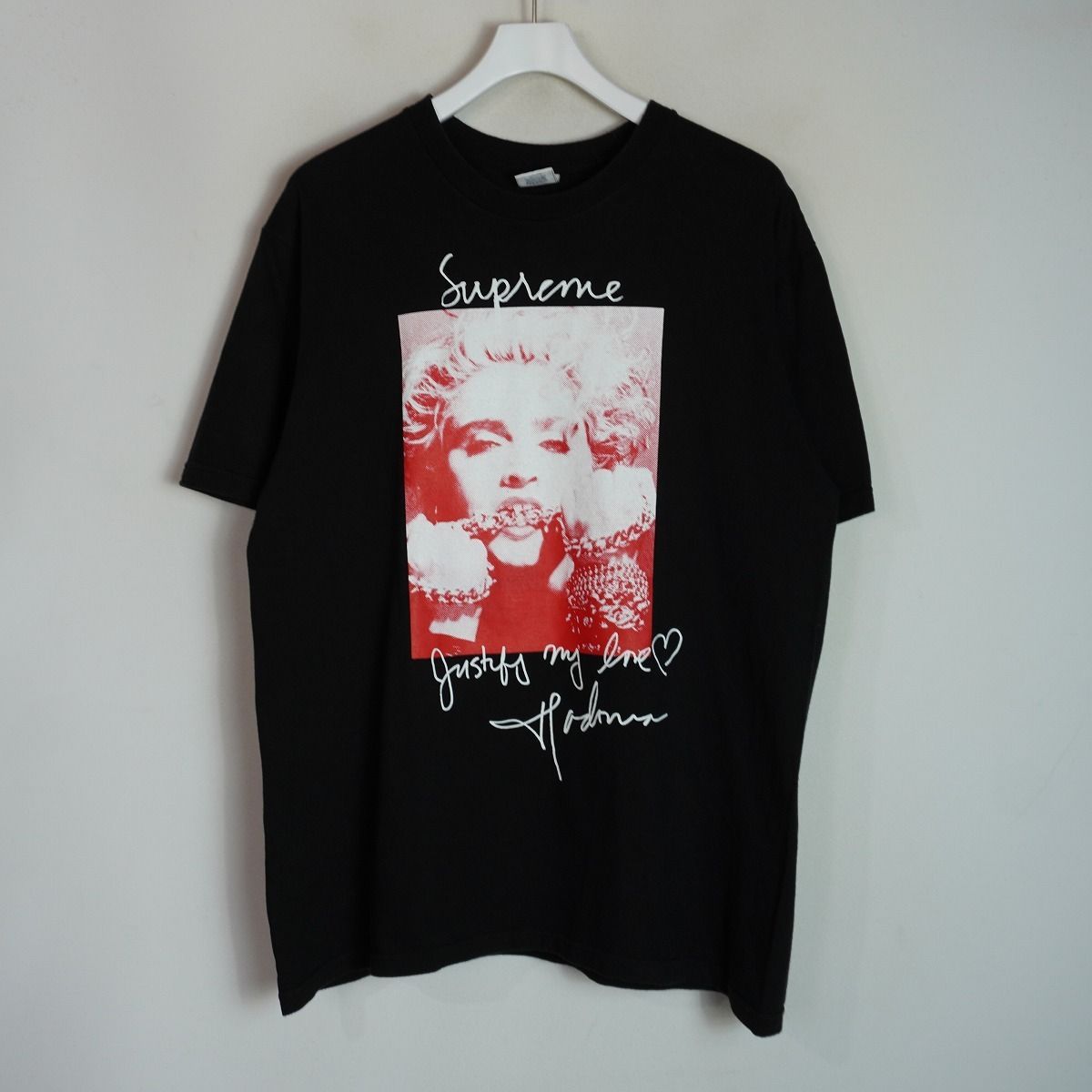 正規 18AW Supreme シュプリーム Madonna Tee マドンナ プリント T 