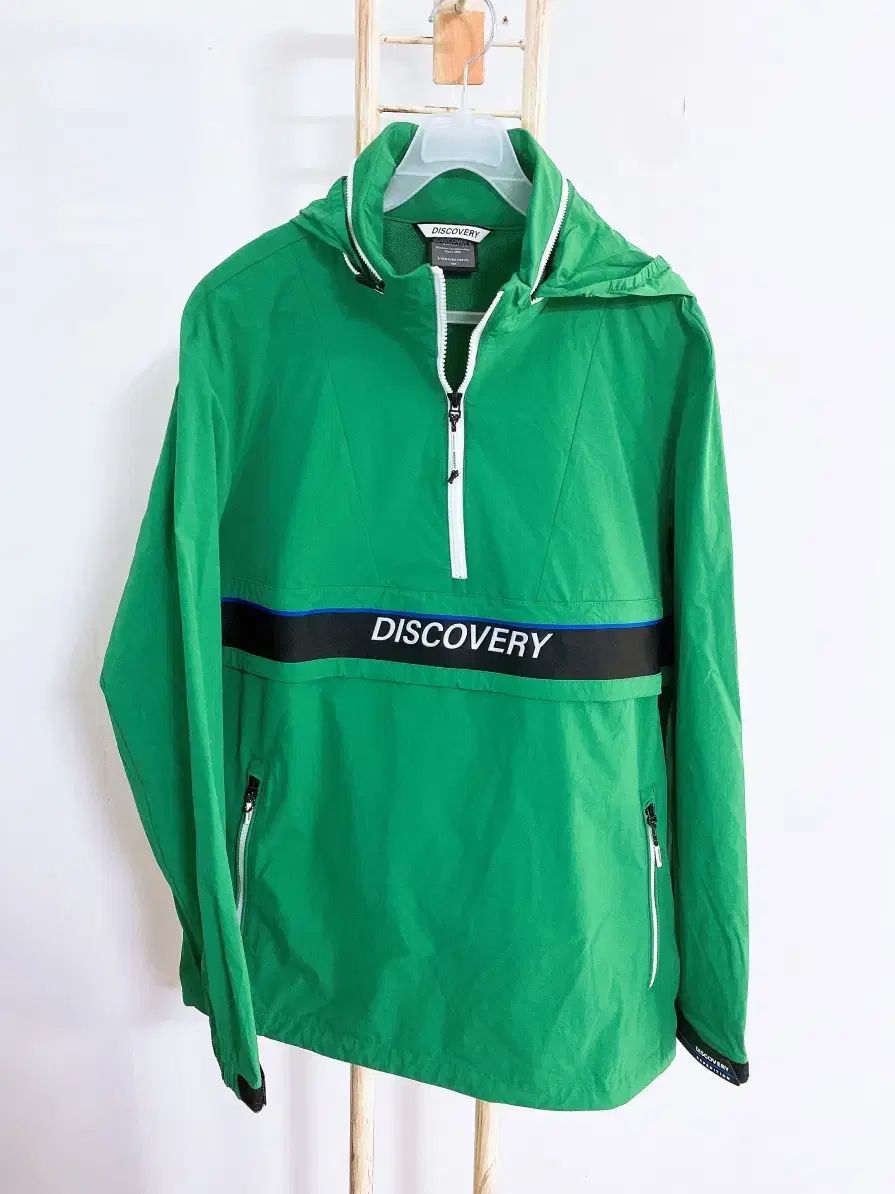 モンヴィンテージ(100)DISCOVERYメンズ Anorak（アノラック） ウィンドブレーカー WHO フードTシャツ