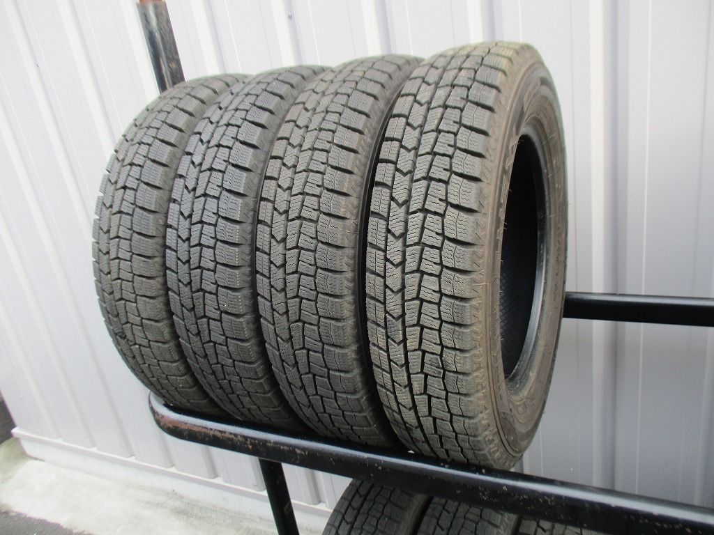 ★☆145/80R13 75Q ダンロップ WINTER MAXX WM02 スタッドレス 4本 送料込 T69561219☆★インボイス領収書発行可能