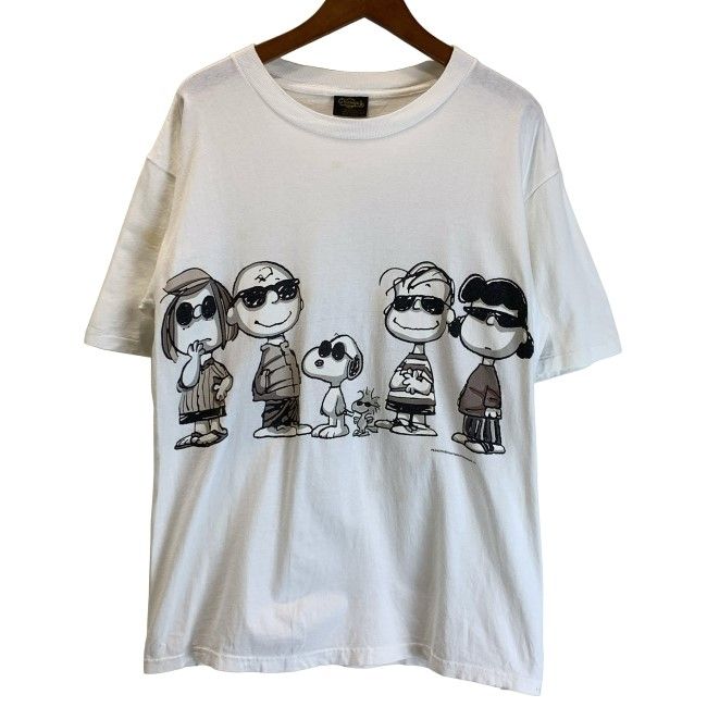 【中古】 Change's Tシャツ 90s vintage 90年代 OLD (c)United Feature Syndicate. 半袖 トップス キャラクター スヌーピー PEANUT プリント オーバーサイズ USA製 古着 /1953