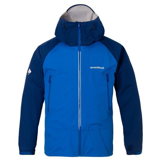 mont-bell トレントフライヤージャケット Men's S ブルー モンベル レインウェア 1128782