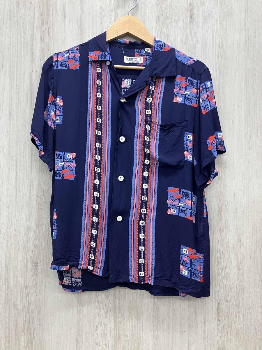 SUN SURF GEOMETRIC Original Hawaii Short Sleeve Tee Shirt サン サーフ ジオ メトリック オリジナル ハワイ 半袖 T シャツ 藤沢大庭店