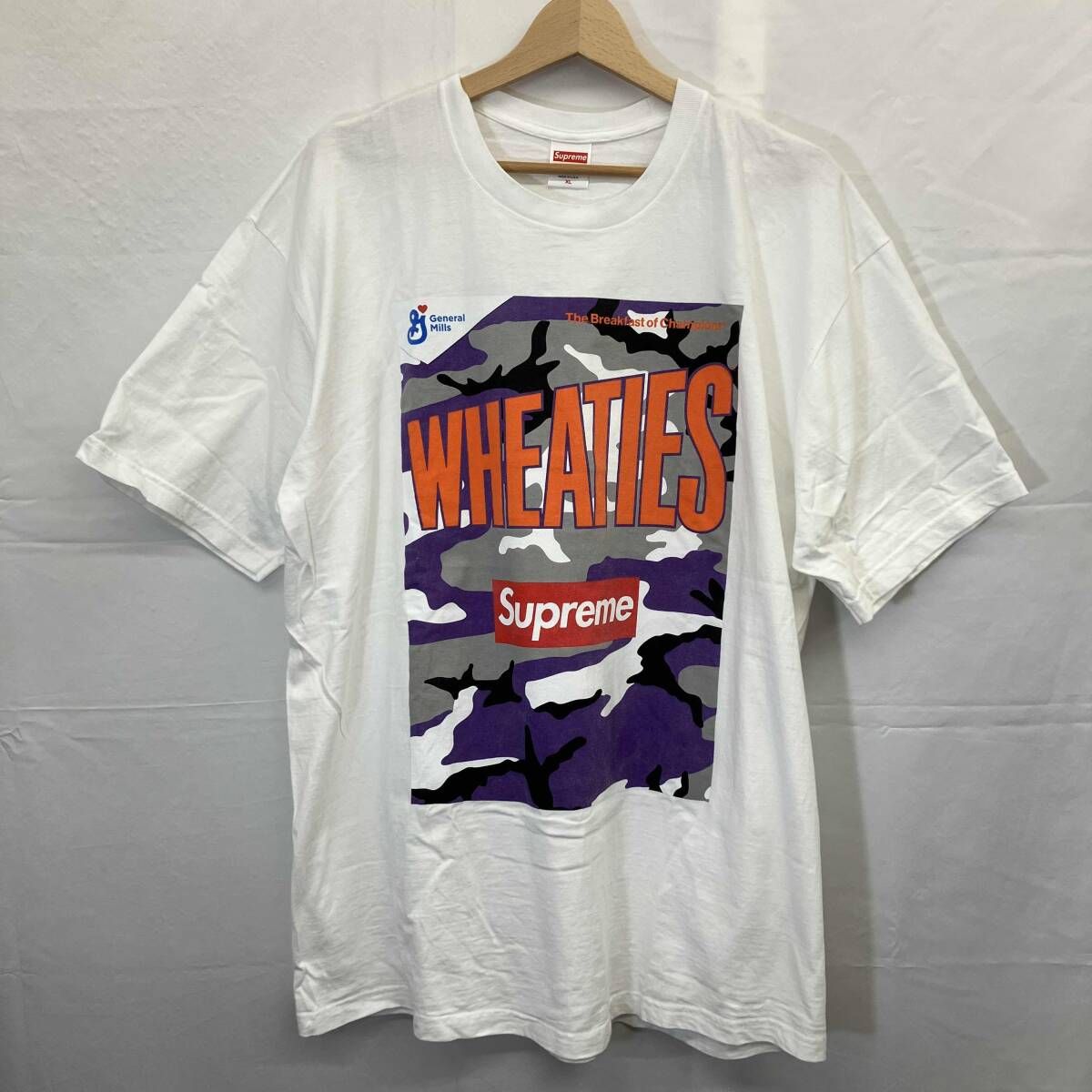 Supreme / シュプリーム / 半袖Tシャツ / wheaties / コラボ / ホワイト / XL