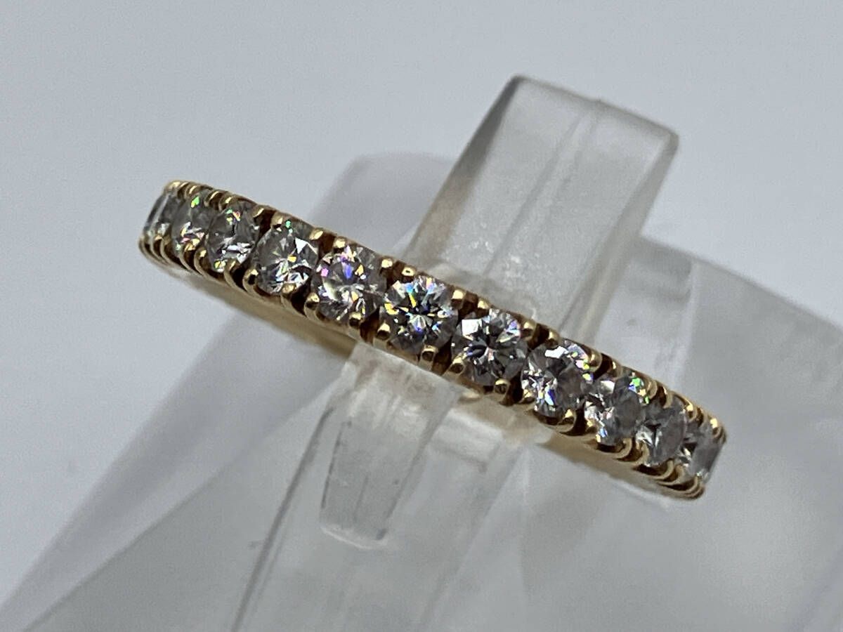 Cartier／K18／750／#4／エタンセル／フルエタニティ／2.2g
