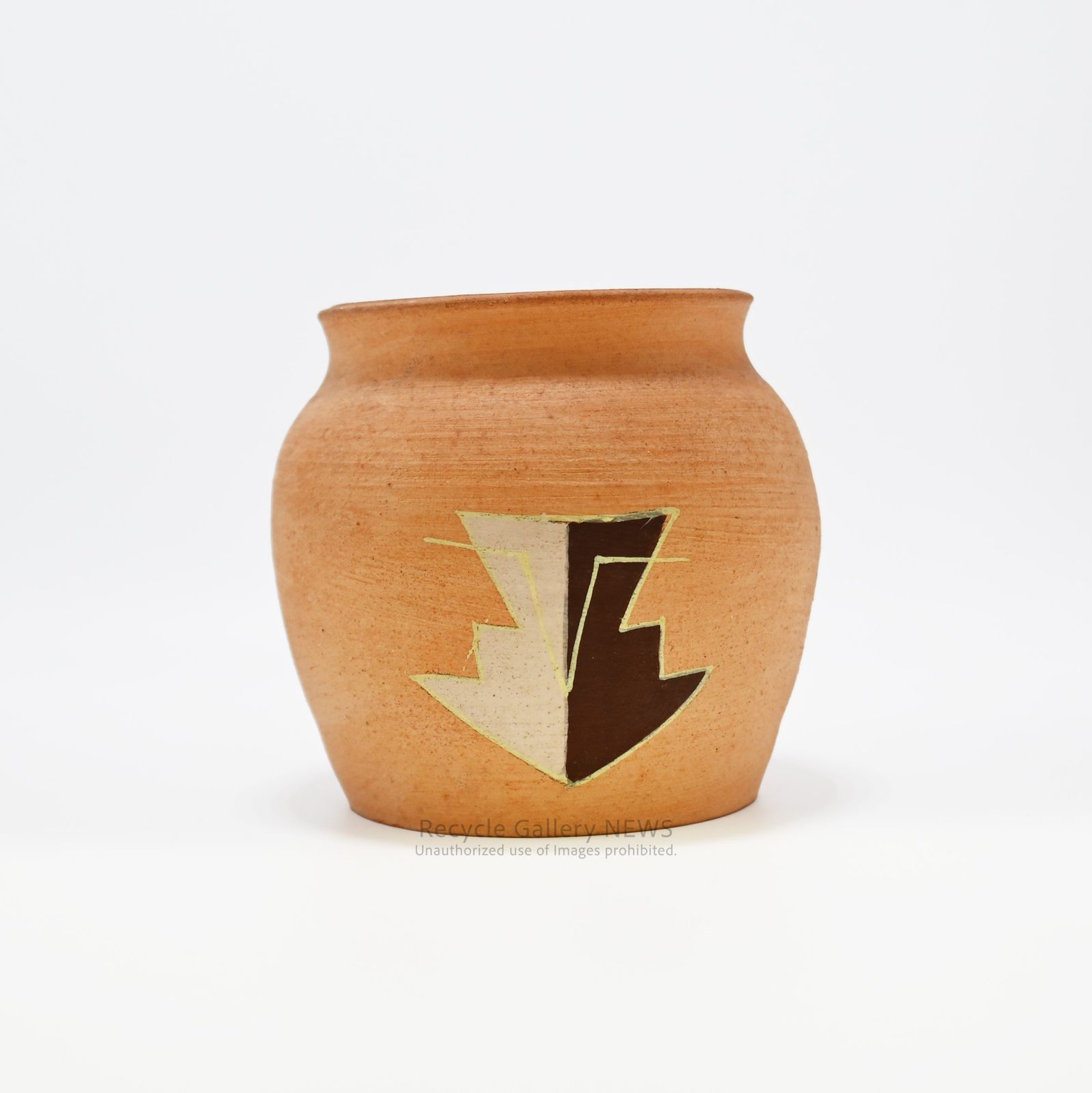 ネイティブ・アメリカン 壺 Navajo Pottery】ナバホ族 クレイポット 壺