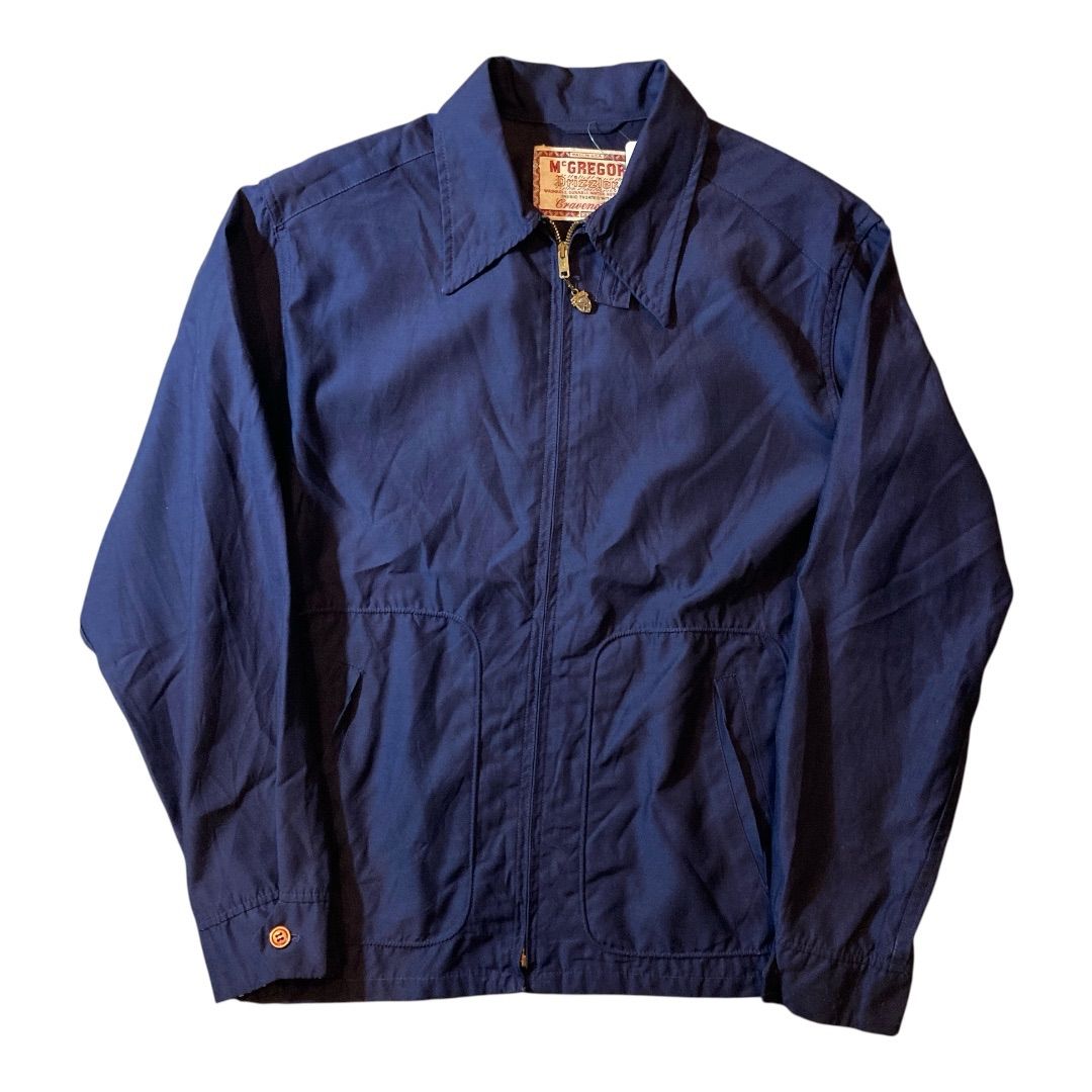 60s mcgregor drizzler navy size38 / 60年代製 マクレガー ドリズラー ネイビー　【F479】