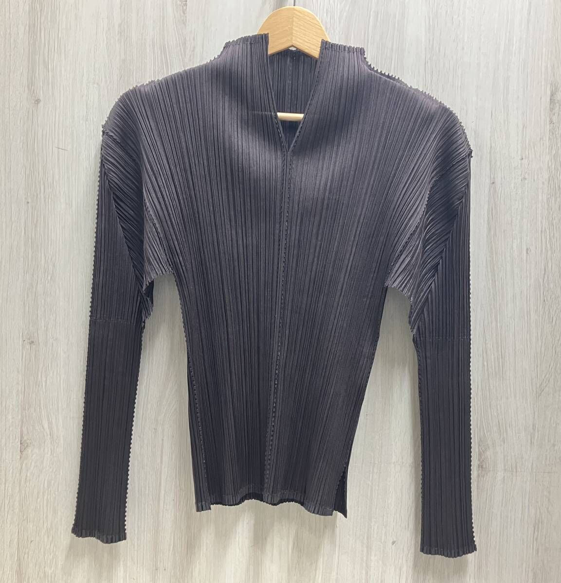 PLEATS PLEASE プリーツプリーズ サイズ表記3 イッセイミヤケ 茶色 ブラウン系 プリーツ加工
