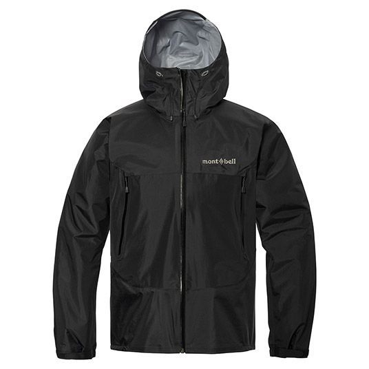 mont-bell レイントレッカージャケット Men's XL ブラック モンベル GORE-TEX レインウェア 1128729