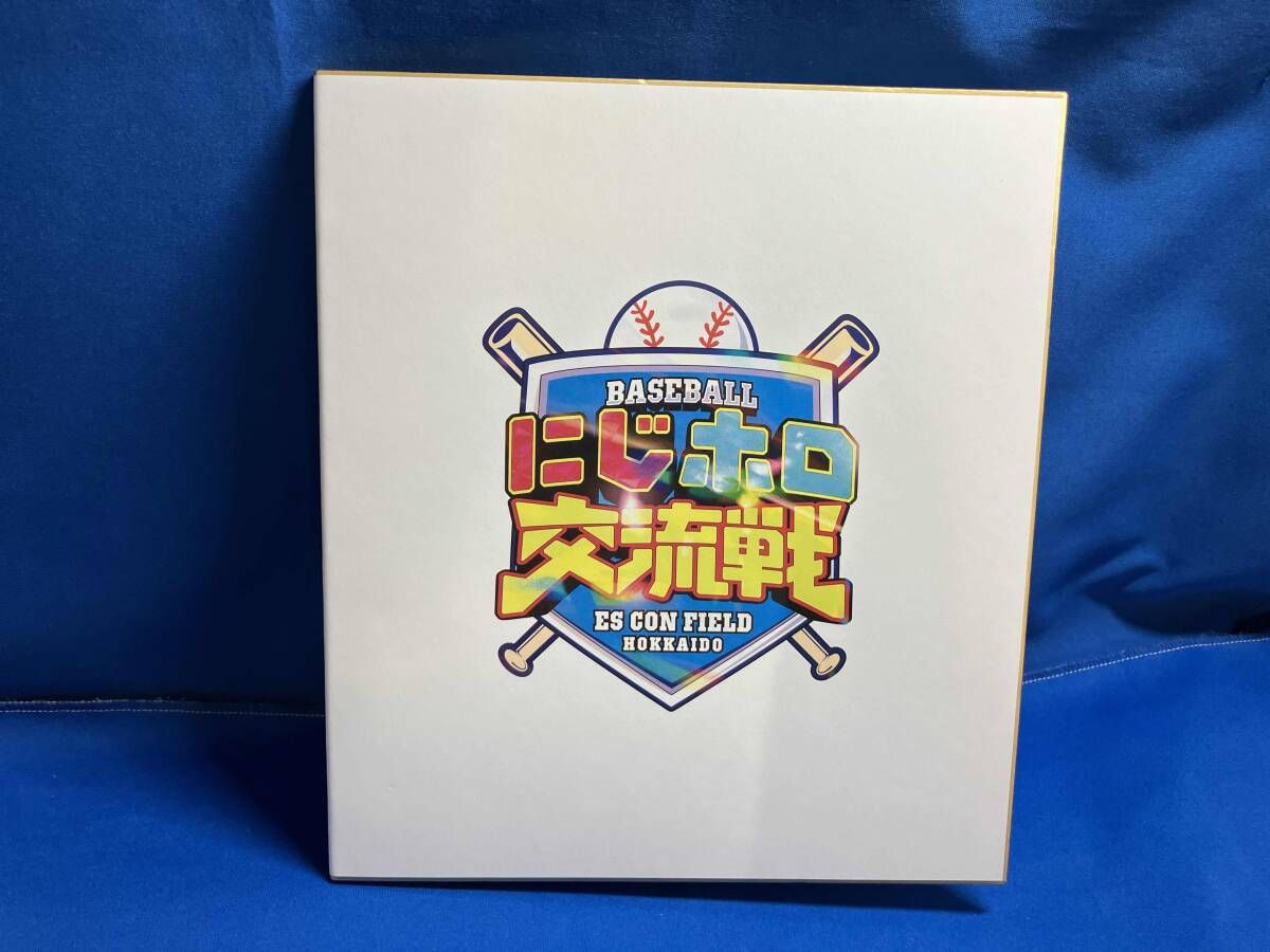 イベントロゴ監督チェアマンサイン入り複製サイン色紙　バーチャルYouTube にじさんじ×ホロライブ　 バルコニースイート特典