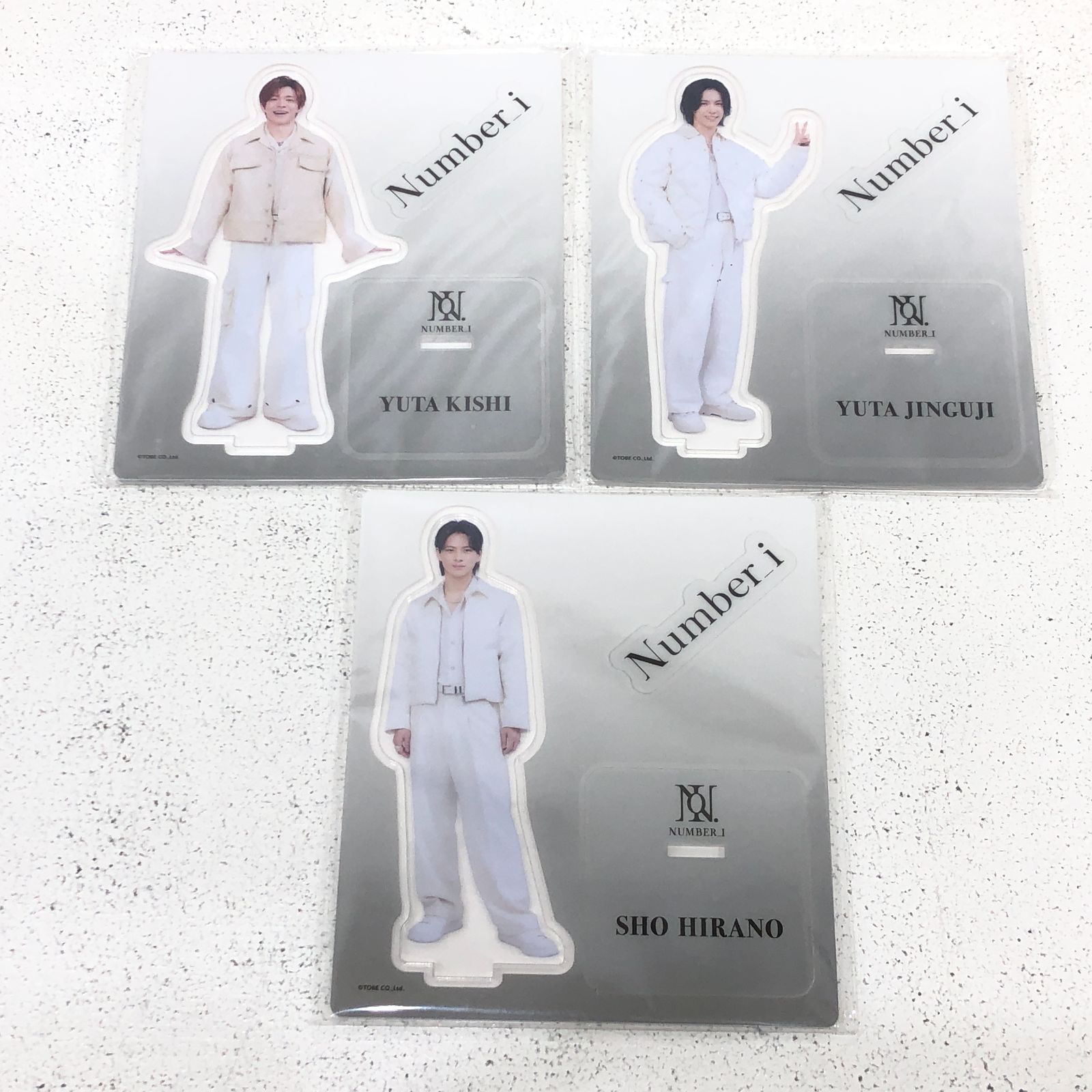 小牧店】未使用 Number i アクリルスタンド2025 3点セット 岸優太