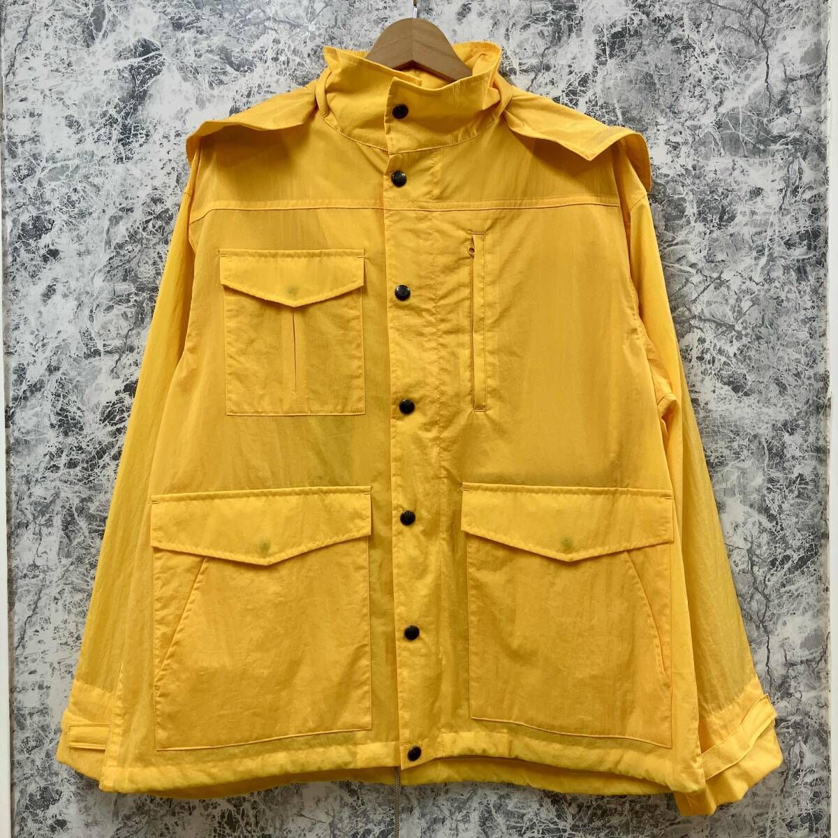 SIERRA DESIGNS × BEAMS PULS / シエラデザインズ×ビームスプラス パナミントパーカー イエロー Sサイズ