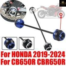 ホンダ CB650R CBR650R CB650 CBR650 R CBR 用アクセサリー フロントアクスルフォーク クラッシュスライダー ホイール転倒プロテクター