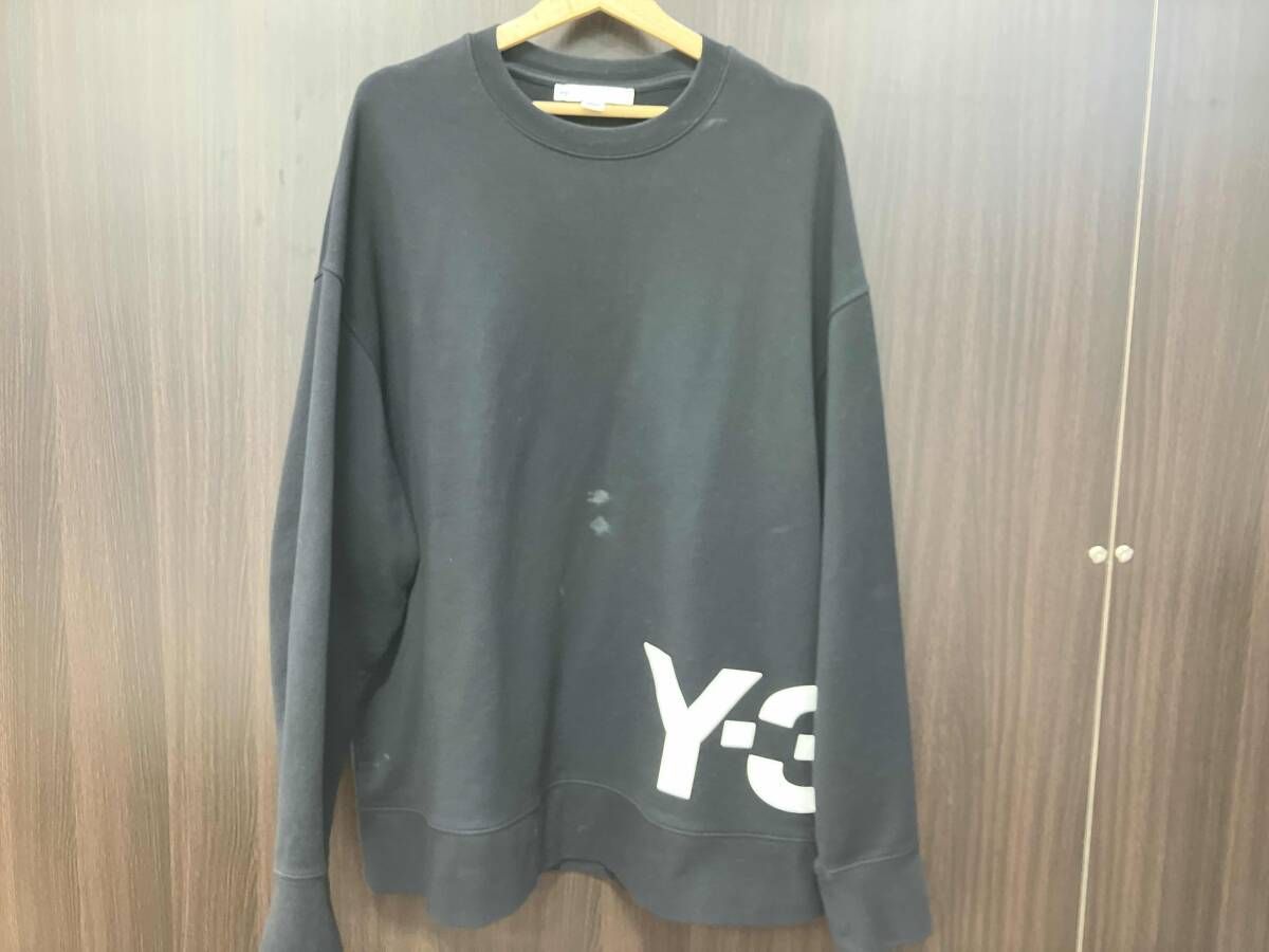 Y-3/スウェット/HG8799 20周年クラシックチェストロゴ　汚れあり　サイズXL