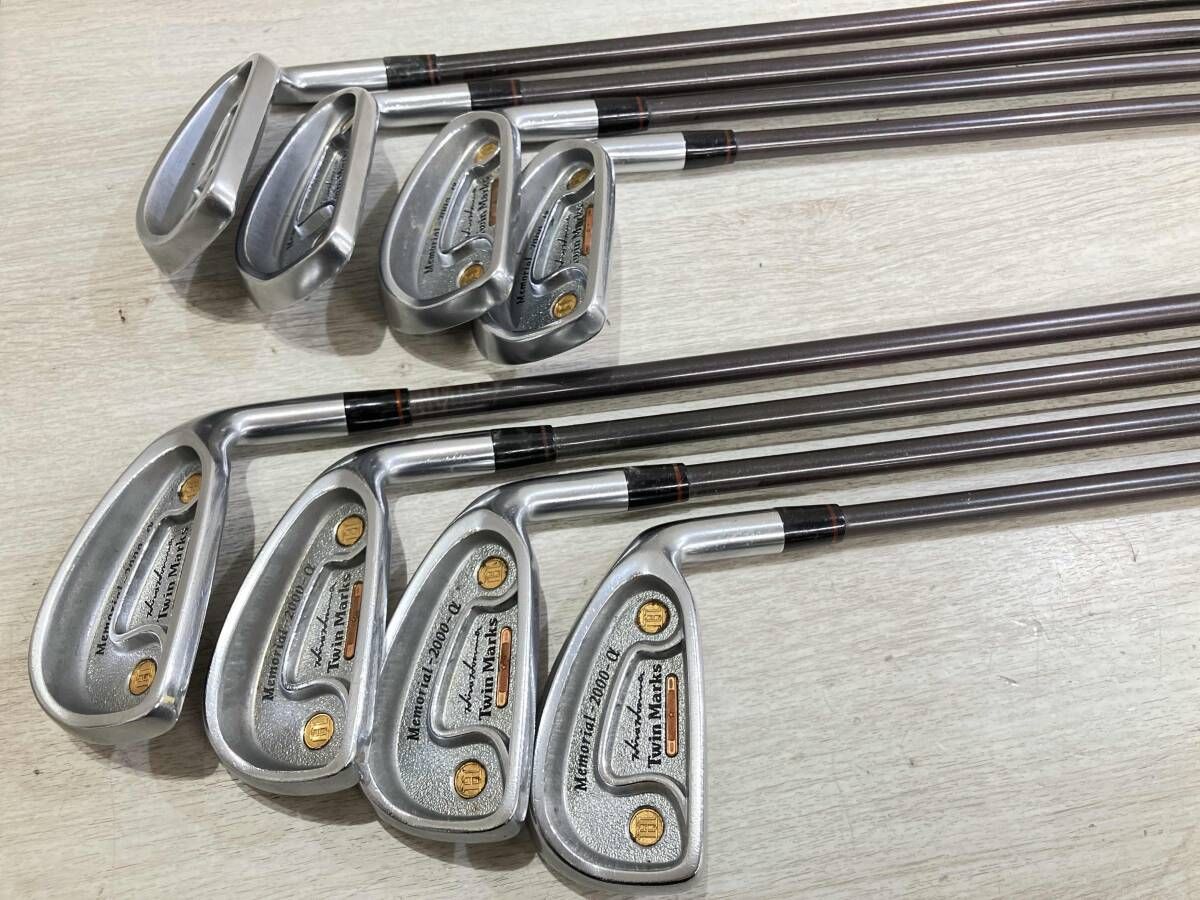 HONMA GOLF ホンマゴルフTwin Marks ツインマークス Memorial-2000-α FLEX-R #5.6.7.8.9.10.11.SW ８本 アイアンセット
