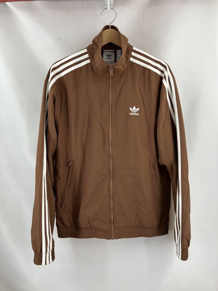 ★ adidas アディダス IZ2424 アディカラー ウーブン ファイヤーバード トラックトップ スポーツ M ブラウン 通年