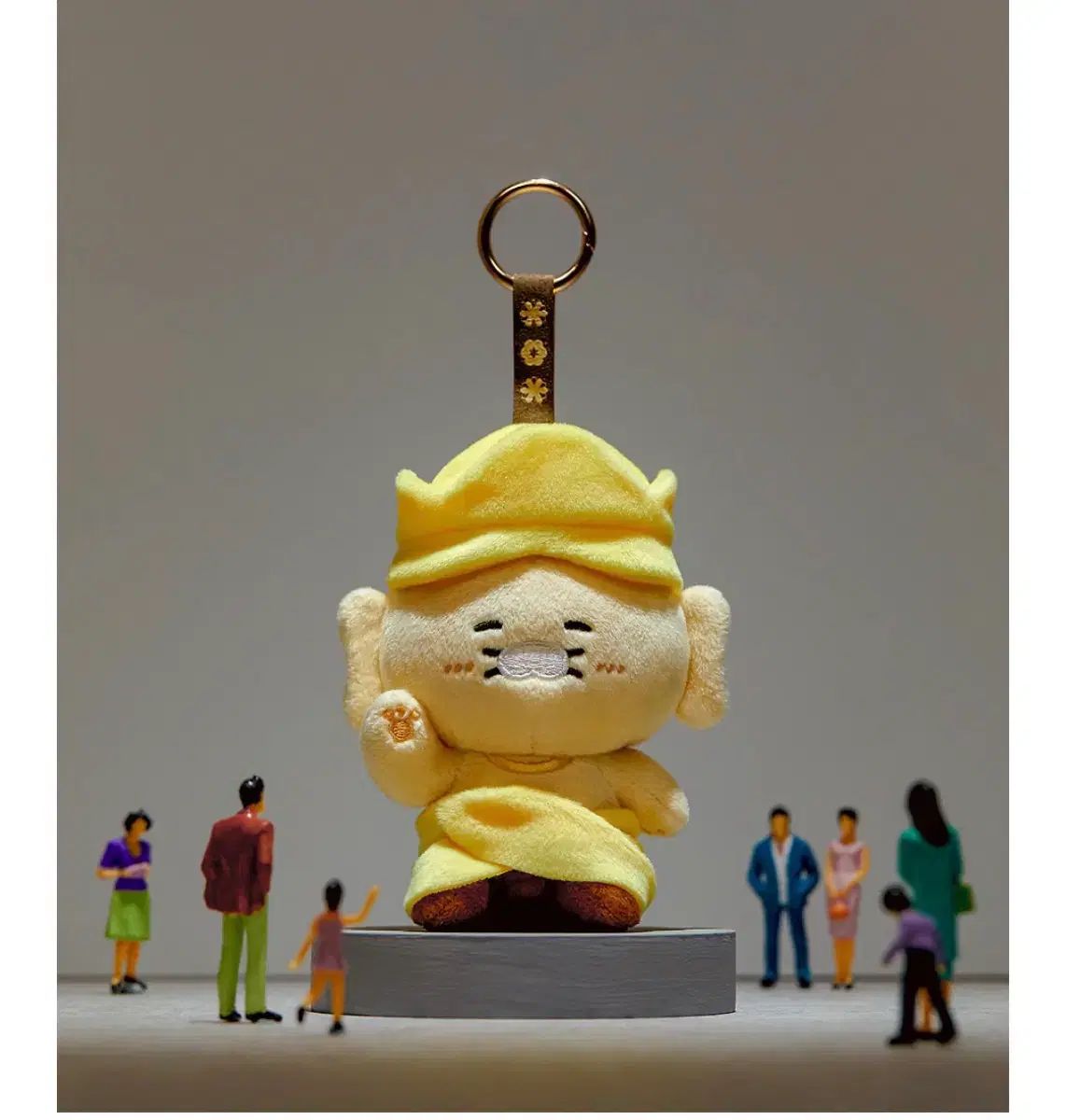 あんスタ × KAKAO FRIENDS(カカオ フレンズ) 半跏思惟像 ぬいぐるみ キーホルダー _ チュンシク