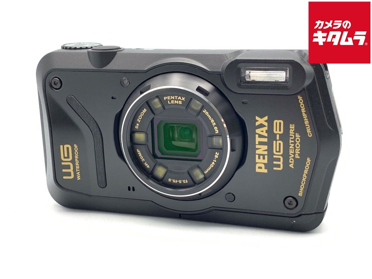 【中古】 【美品】 ペンタックス WG-8 ブラック