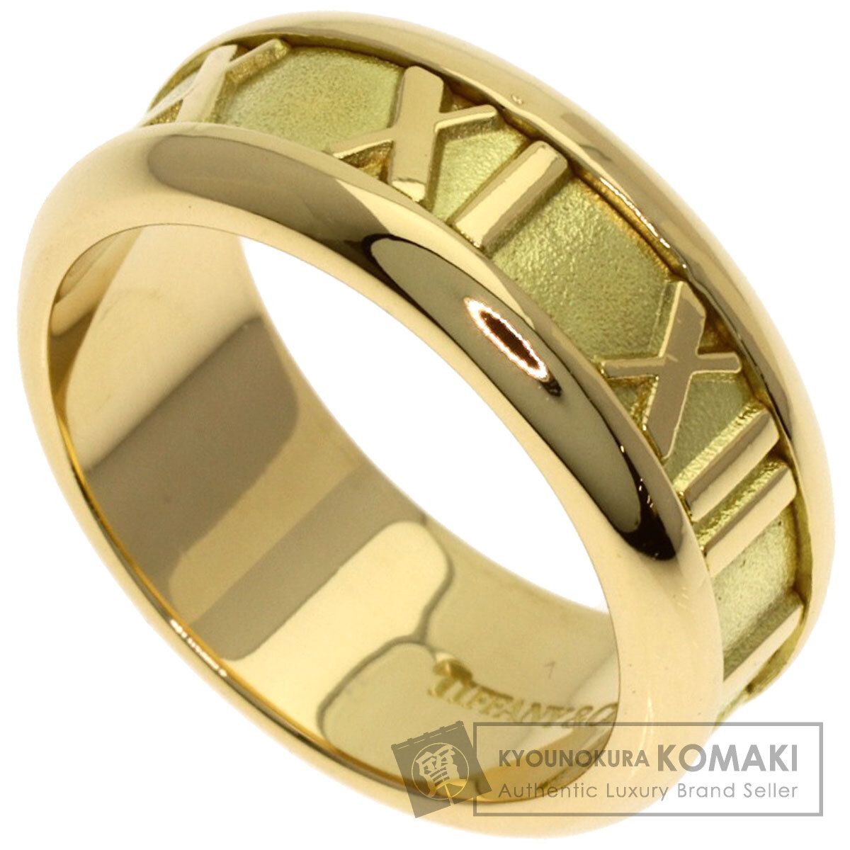 TIFFANY&Co. ティファニー アトラス リング・指輪 K18YG レディース [中古]