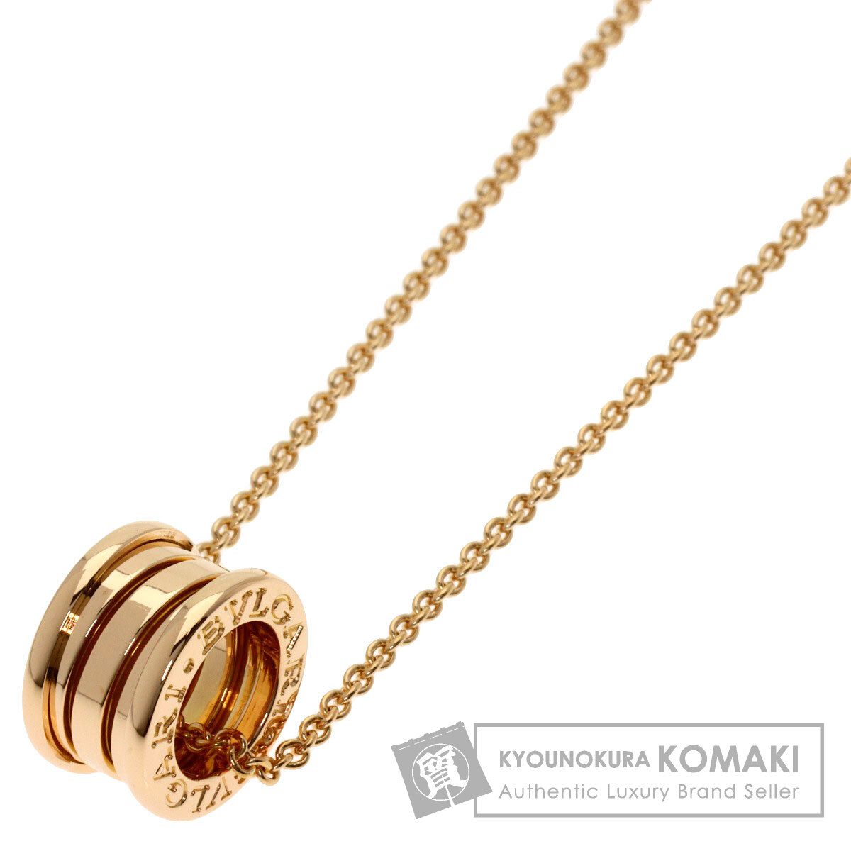 BVLGARI ブルガリ B-zero1 ビーゼロワン ネックレス K18PG レディース [中古]