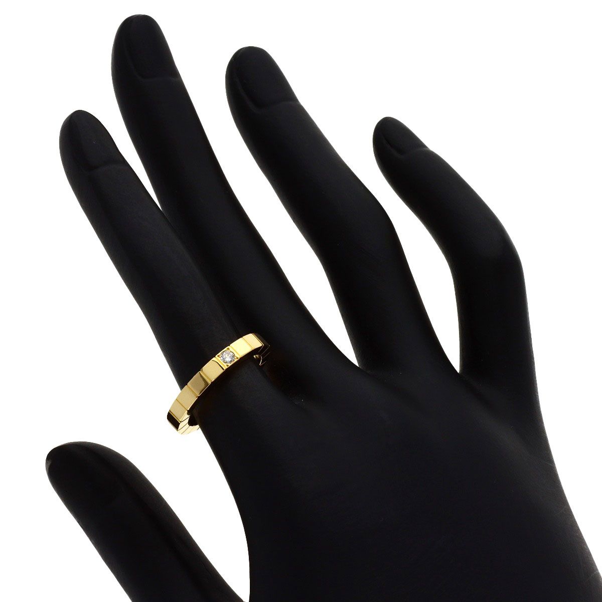 CARTIER カルティエ ラニエール 1P ダイヤモンド #50 リング・指輪 