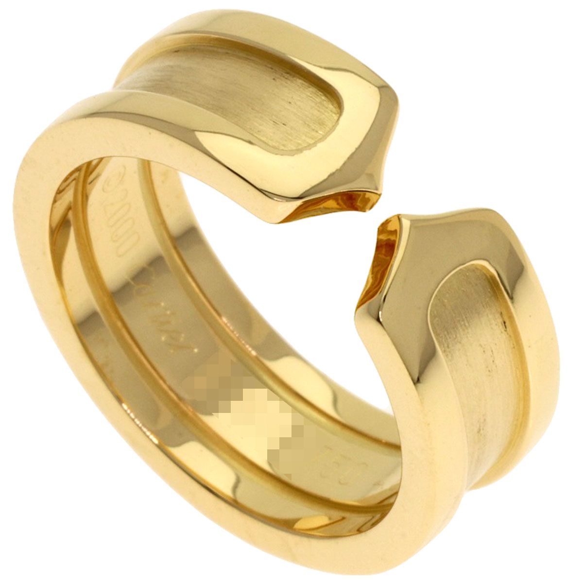 CARTIER カルティエ C2 #48 リング・指輪 K18YG レディース [中古 