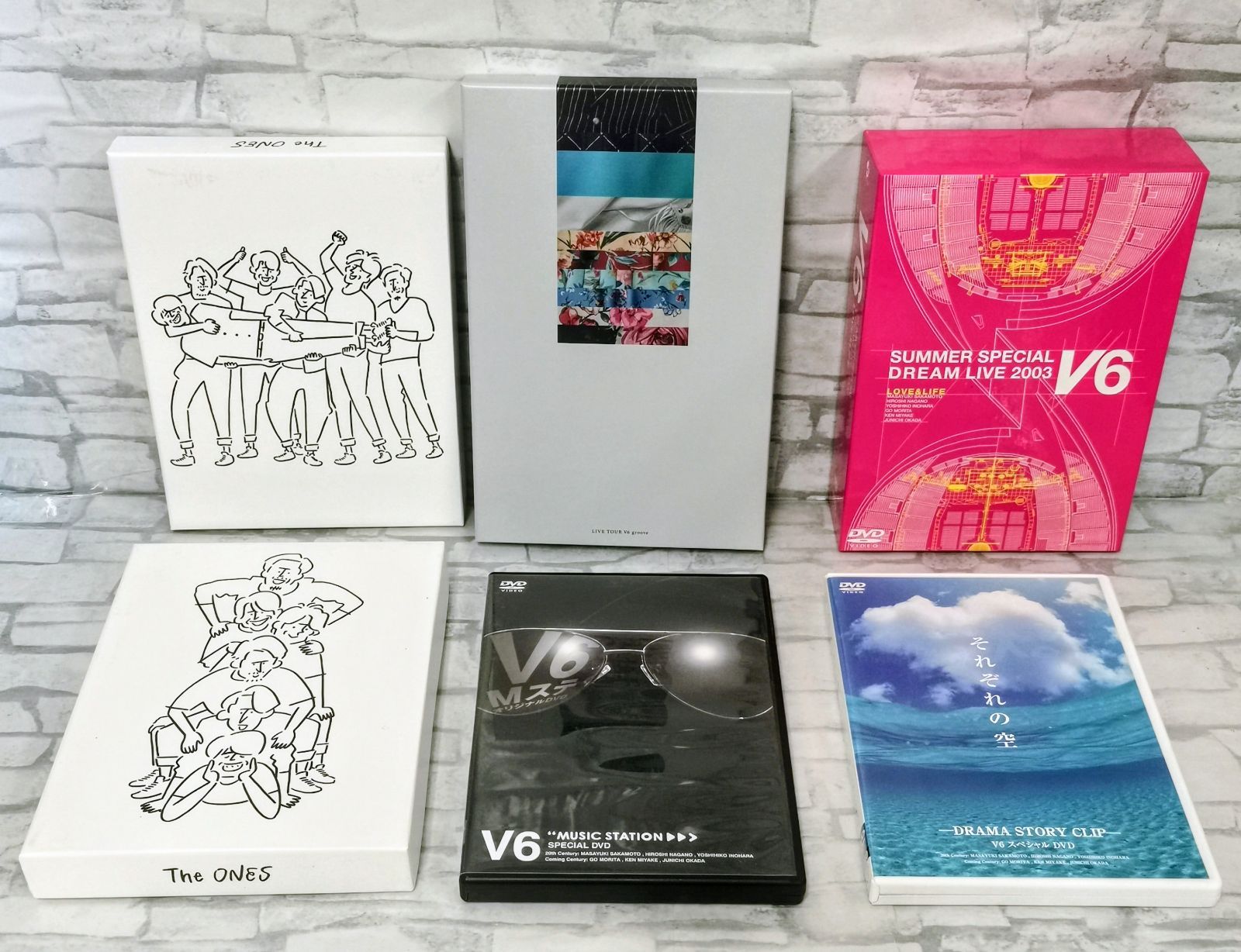 V6 DVD セット売り W2-53】◇ V6 ライブDVD 6点まとめ売りセット - メルカリ