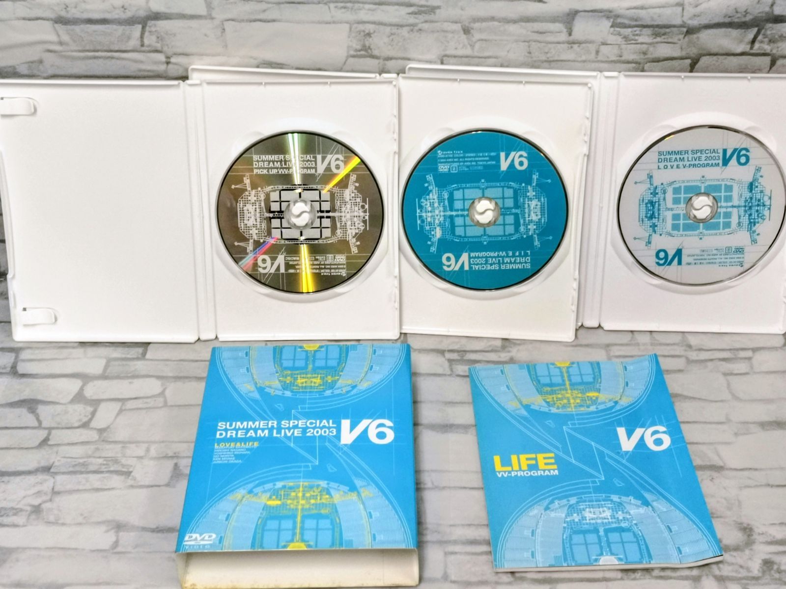 W2-53】◇ V6 ライブDVD 6点まとめ売りセット - メルカリ