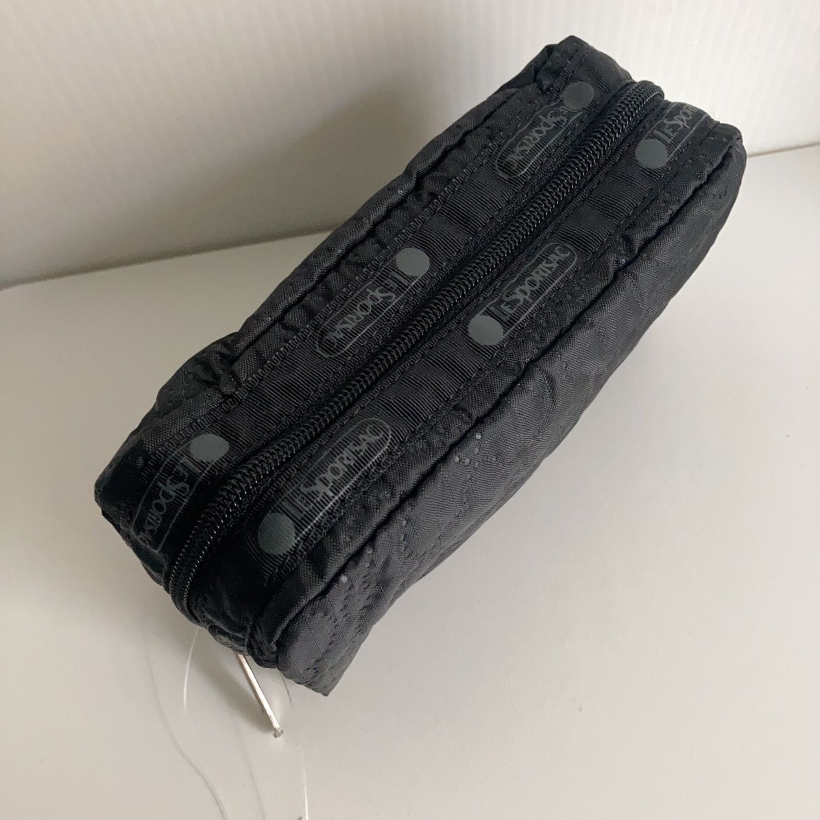 レスポートサック ポーチ パフィーブロッサムズ レスポ ブラック 