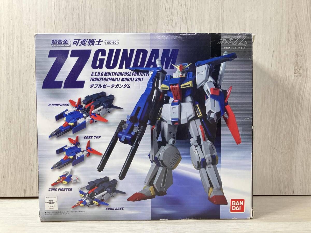 超合金 GD-60 可変戦士 ZZガンダム ダブルゼータガンダム BANDAI