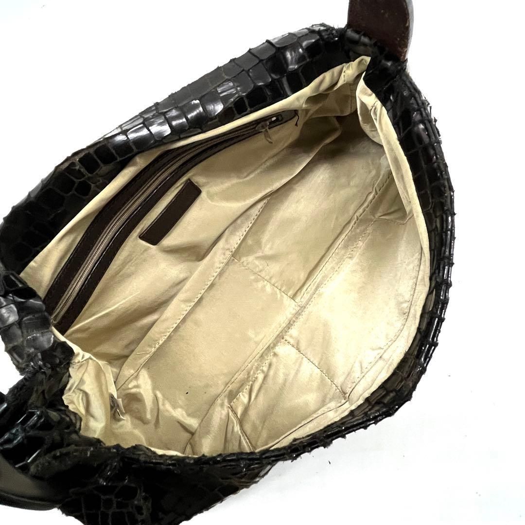 Francesco Biasia Croc Embossed Hobo Y2K 2972 - メルカリ
