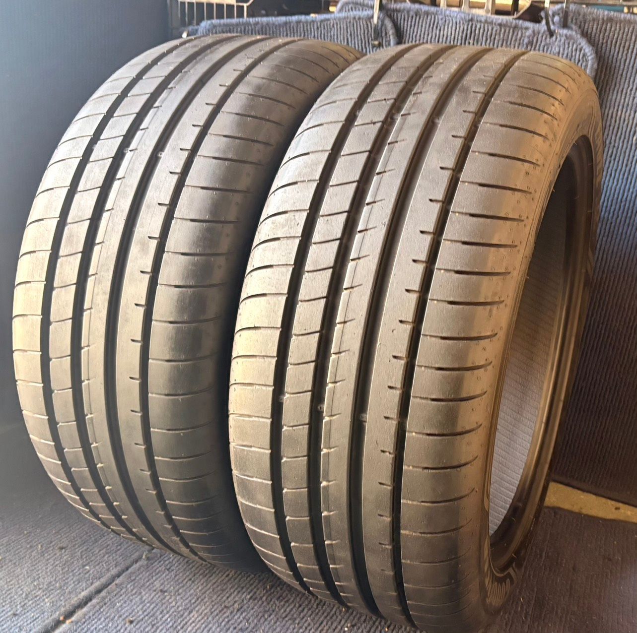☆送料無料☆【2022年製造】【溝8～8.5分山】GOODYEAR EAGLE F1 ASYMMETRIC3 2本 245/45R18 ASP3642