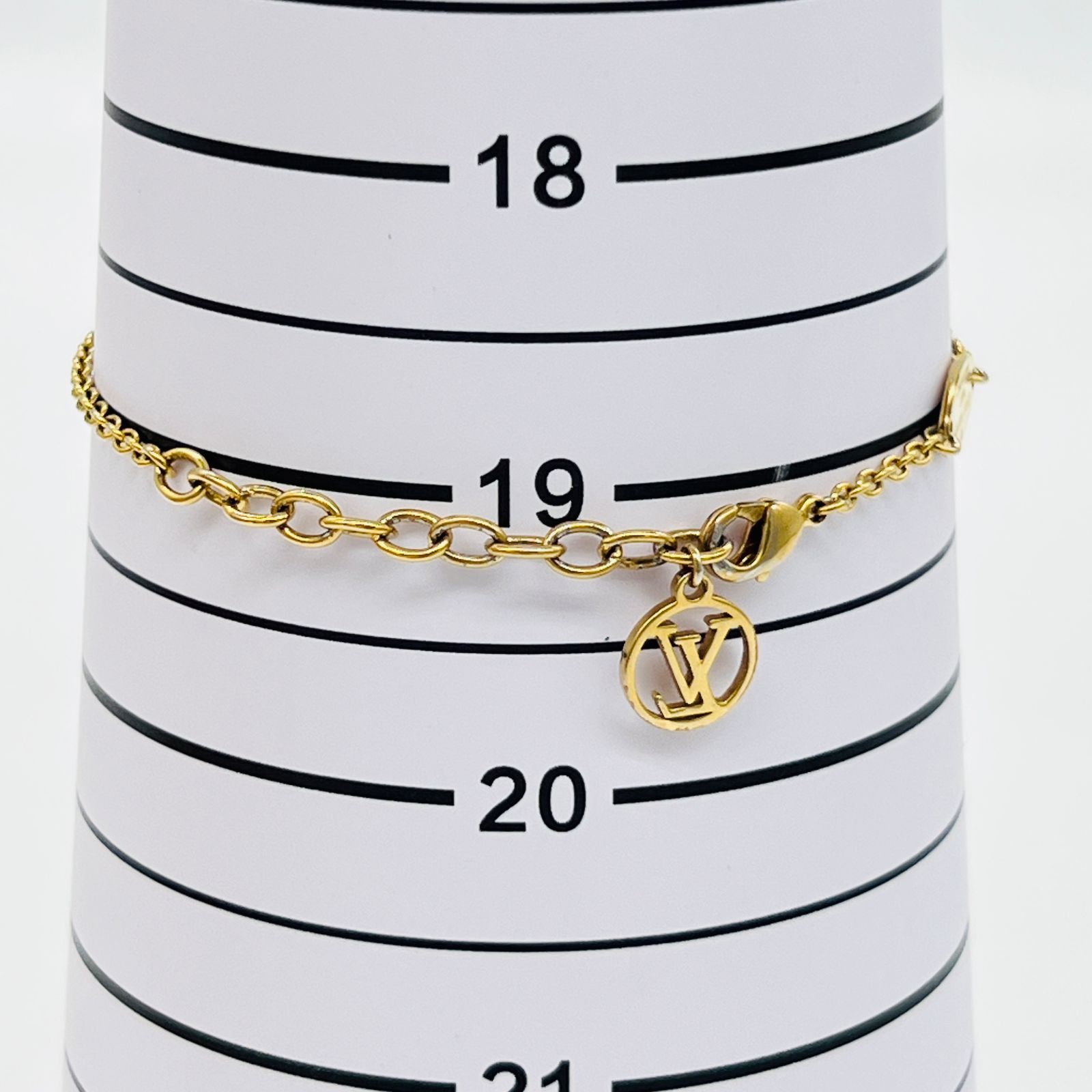 ルイヴィトン LV アイコニックブレスレット 19cm M00587 ゴールド
